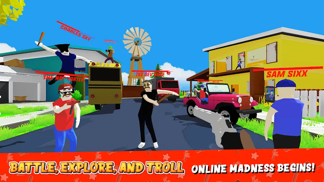 Dude Theft Wars FPS Open world screenshot 3